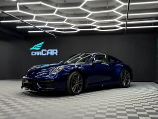 2020 Porsche 911 Carrera S VIII (992), синий, 15100000 рублей, вид 4