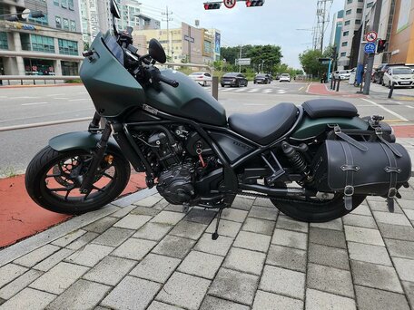 2024 Honda CMX 1100 Rebel, зелёный, 1300000 рублей, вид 1