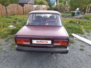 2006 Lada (ВАЗ) 2107, пурпурный, 130000 рублей, вид 3