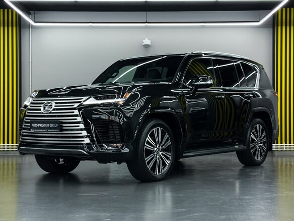 2025 Lexus LX 600 IV, чёрный