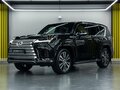 2025 Lexus LX 600 IV, чёрный