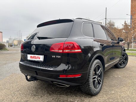2011 Volkswagen Touareg II, чёрный, 2030000 рублей, вид 4