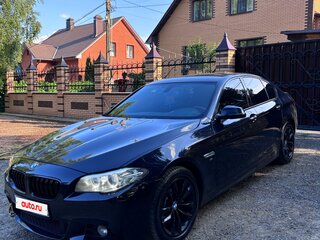 2016 BMW 5 серии 520i VI (F10/F11/F07) Рестайлинг, чёрный, 1990000 рублей, вид 2