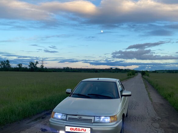 2007 Lada (ВАЗ) 2110, золотистый - вид 2