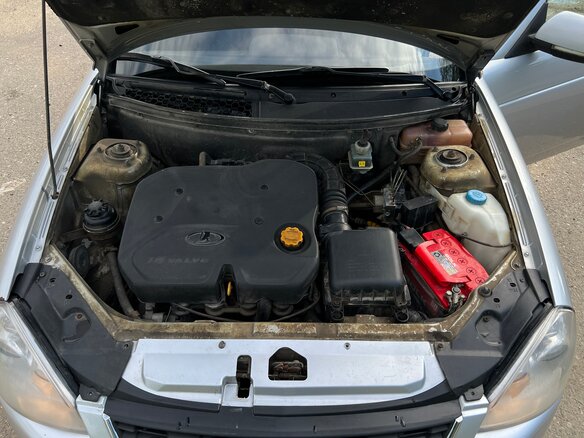 2016 Lada (ВАЗ) Priora I Рестайлинг, серебристый, 560000 рублей - вид 6