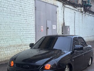 2011 Lada (ВАЗ) Priora I, чёрный, 950000 рублей, вид 2
