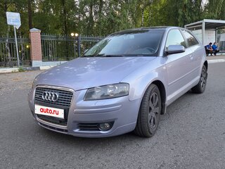 2007 Audi A3 II (8P) Рестайлинг 1, серый, 600000 рублей, вид 1