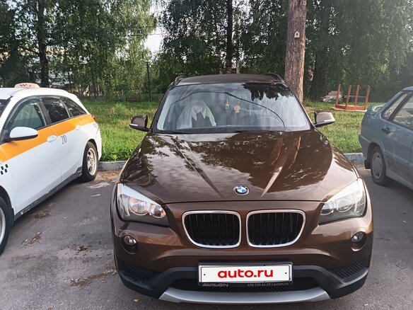 2013 BMW X1 18i I (E84) Рестайлинг, коричневый, 1250000 рублей