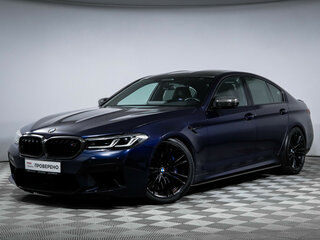 2020 BMW M5 Competition VI (F90) Рестайлинг, синий, 8811099 рублей, вид 1