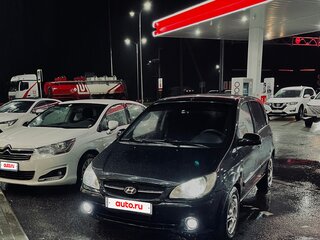 2007 Hyundai Getz I Рестайлинг, чёрный, 490000 рублей, вид 1