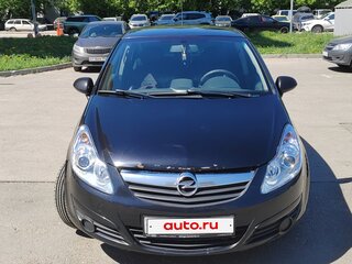 2007 Opel Corsa D, чёрный, 280000 рублей, вид 1