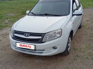 2013 Lada (ВАЗ) Granta I, белый, 600000 рублей, вид 2
