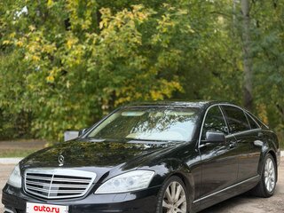 2007 Mercedes-Benz S-Класс 350 Long V (W221), чёрный, 1200000 рублей, вид 1