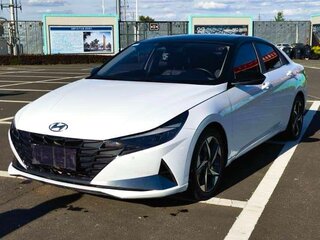 2022 Hyundai Elantra VII (CN7), белый, 1330000 рублей, вид 1