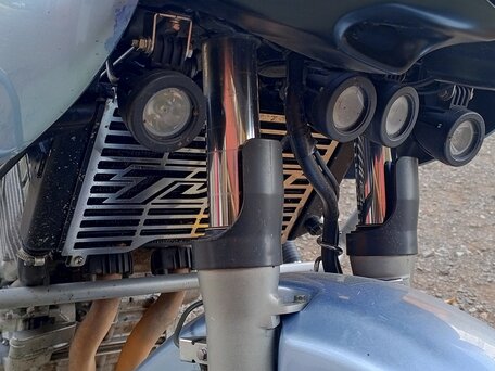 2000 Yamaha TDM850, фиолетовый, 380000 рублей, вид 4