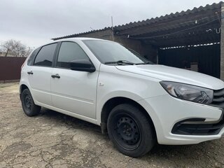 2019 Lada (ВАЗ) Granta I Рестайлинг, белый, 715000 рублей, вид 3