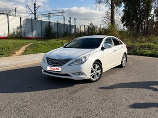 2011 Hyundai Sonata VI (YF), белый, 910000 рублей, вид 1