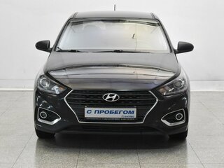 2019 Hyundai Solaris II, чёрный, 1410000 рублей, вид 2
