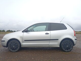 2003 Volkswagen Polo IV, серебристый, 230000 рублей, вид 4