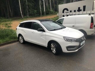 2024 Lada (ВАЗ) Vesta SW I Рестайлинг (NG), белый, 1350000 рублей, вид 3
