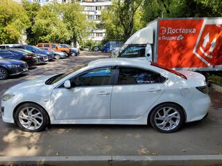 2010 Mazda 6 II (GH) Рестайлинг, белый, 950000 рублей, вид 4