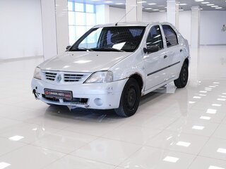 2008 Renault Logan I, серебристый, 93000 рублей, вид 1