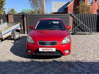 2009 Kia Rio II Рестайлинг, красный, 670000 рублей, вид 2