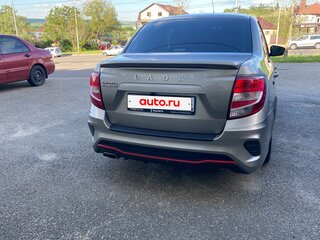 2021 Lada (ВАЗ) Granta Drive Active I Рестайлинг, серый, 870000 рублей, вид 3