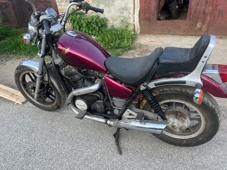 1985 Honda NV 750, красный, 235000 рублей, вид 5
