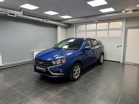 2021 Lada (ВАЗ) Vesta SW I, синий, 1215000 рублей, вид 1