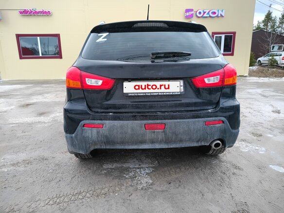2010 Mitsubishi ASX I, чёрный, 750000 рублей - вид 1