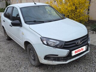 2019 Lada (ВАЗ) Granta I Рестайлинг, белый, 355000 рублей, вид 2