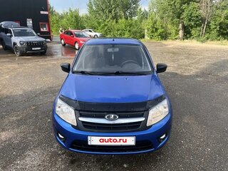 2018 Lada (ВАЗ) Granta I, синий, 460000 рублей, вид 2