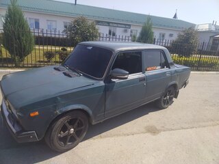 2005 Lada (ВАЗ) 2107, зелёный, 100000 рублей, вид 2