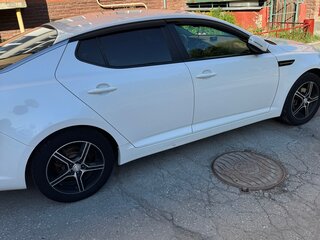 2013 Kia Optima III Рестайлинг, белый, 1250000 рублей, вид 3