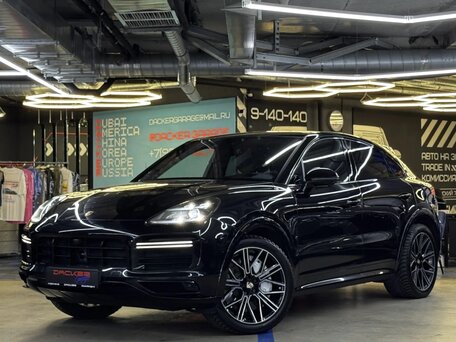2020 Porsche Cayenne Turbo Coupé III, чёрный, 10350000 рублей, вид 1