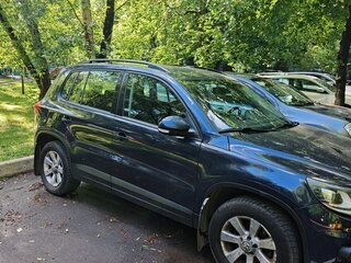 2011 Volkswagen Tiguan I Рестайлинг, синий, 1100000 рублей, вид 3