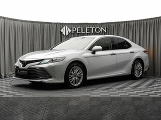 2019 Toyota Camry VIII (XV70), белый, 2840000 рублей, вид 1