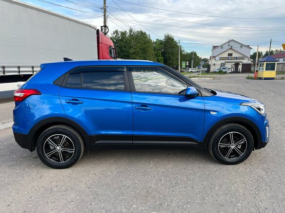 2019 Hyundai Creta I, синий, 1850000 рублей - вид 3