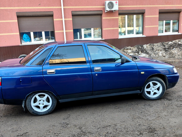 2002 Lada (ВАЗ) 2110, синий, 149997 рублей - вид 2