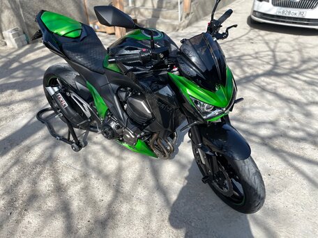 2014 Kawasaki Z 800, зелёный, 780000 рублей, вид 2