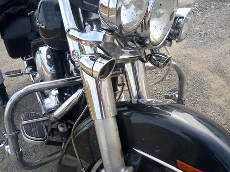 2005 Harley-Davidson Road King, серый, 610000 рублей, вид 1