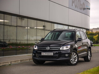 2016 Volkswagen Tiguan I Рестайлинг, чёрный, 1311777 рублей, вид 1