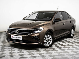 2020 Volkswagen Polo VI, коричневый, 1429000 рублей, вид 1