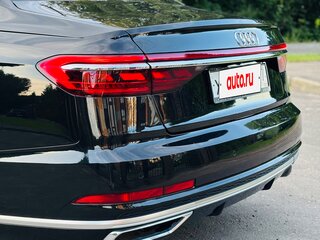 2021 Audi A8 Long 55 TFSI IV (D5), чёрный, 6300000 рублей, вид 4