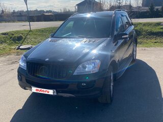 2007 Mercedes-Benz M-Класс 350 II (W164), чёрный, 950000 рублей, вид 1
