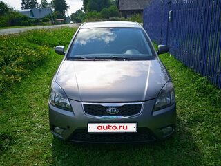 2009 Kia Rio II Рестайлинг, серый, 470000 рублей, вид 2
