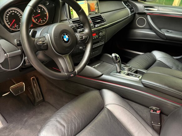 2009 BMW X6 35d I (E71), пурпурный, 3500000 рублей - вид 8