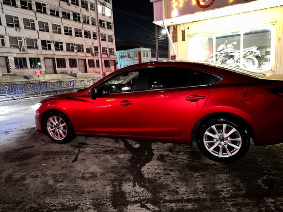 2017 Mazda 6 III (GJ) Рестайлинг, красный, 1890000 рублей - вид 2