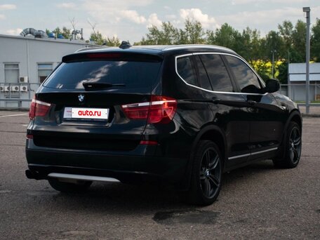 2010 BMW X3 28i xDrive II (F25), чёрный, 1290000 рублей, вид 5